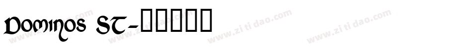 Dominos ST字体转换